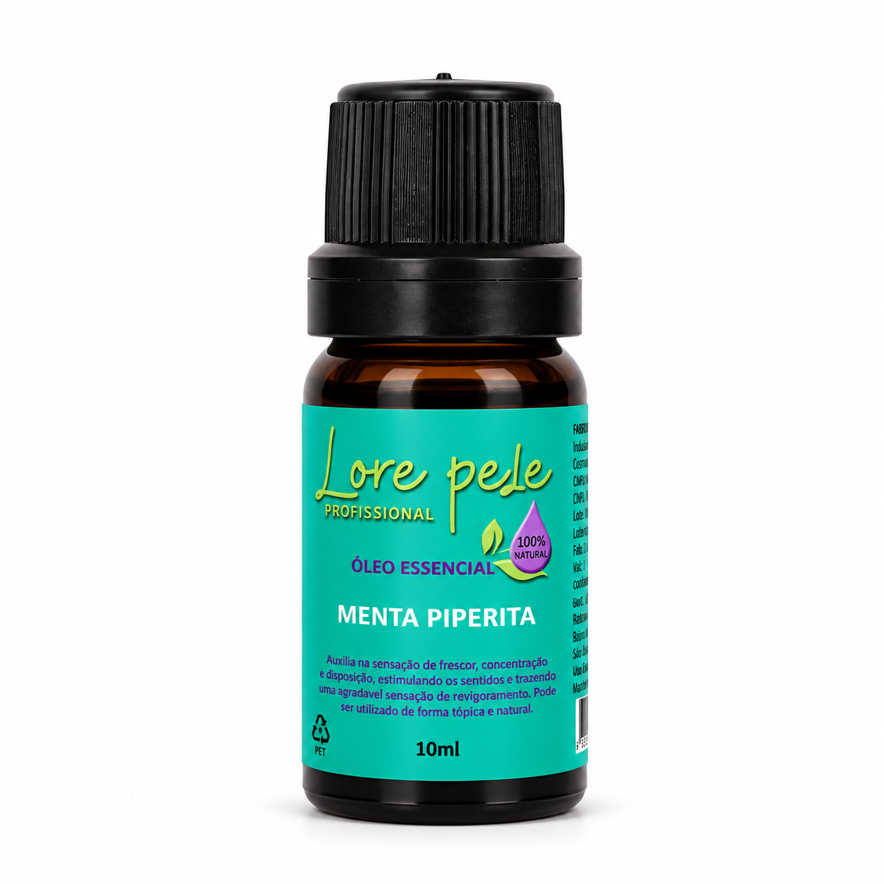 LOREPÉ ÓLEO ESSENCIAL MENTA PIPERITA - 10ml
